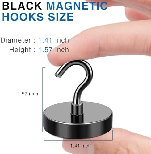 LOVIMAG Magnetic Hooks for Cruise Essentials 2026 Cabins Door 25 P - 170LBS - Image 2