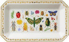 RIFLE PAPER CO. Curio Porcelain Large Catchall Tray, Gilded Accents & Rim by RiflePaperCo