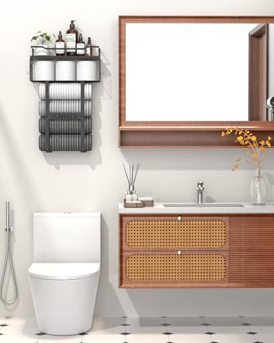 Aetyord Towel Racks for Bathroom Wall Mounted Towel Storage Organize - Image 7