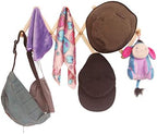 AMAPON Accordion Wall Hanger Expandable Coat Hat Rack 10 Peg Hook 2 Pack - Image 7