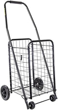 dbest Products Cruiser Cart Sport, Foldable Grocery Cart on Wheels,Multi-Use Collapsible Folding Laundry Basket with Wheels by dbestproductsInc