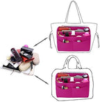 ZTUJO Purse Organizer Insert, Felt Bag Organizer with Metal Zipper, Handbag & Tote Shaper, For Speedy Neverfull Tote, 7 Sizes - Image 4