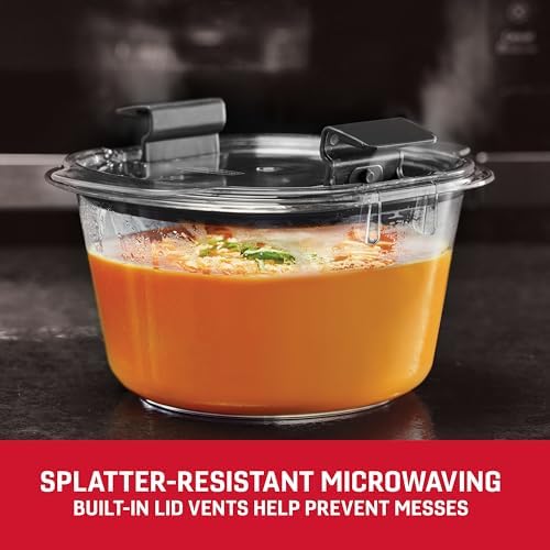 Rubbermaid Brilliance® Round and Rectangular Leak Proof Food Storage Containers, 12 Piece Set - Image 3