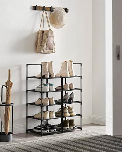 SONGMICS Shoe Rack, 10-Tier Shoe Shelf, Shoe Storage Organizer - Image 2