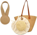 Magnetic Hat Clip for Travel on Bag, 2-in-1 Hat and Sunglasses Holder for Tote, Beach Bag, Backpack and Carry-On, Hands-Free Vacation Hat Carrier, Beige ﻿ by Unknown