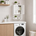 4-Tier Wall Bathroom Storage Cabinet, 15.7" Wx22.4 H - Image 4