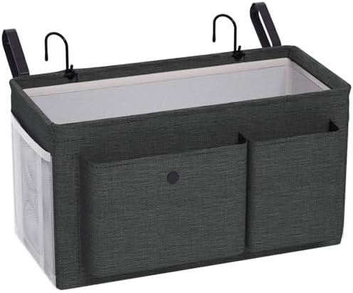 Bedside Caddy Bedside Storage Hanging Organizer for Bunk Dorm Bed Rail by Edudif