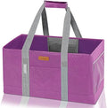 WONDAY RoseRed Foldable Utility Tote Bag, Reusable Grocery Bag by WONDAY