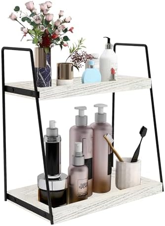 Dorhors Bathroom Counter Organizer,Vanity Countertop Storage Shelf by Dorhors