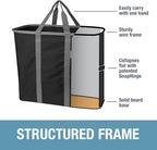 Collapsible Laundry Caddy - Denim/Shadow Gray(2PK) - Image 6