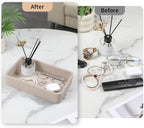 Valet Tray Organizer Bedside Nightstand Organizer Desk CatchallTray - Image 3