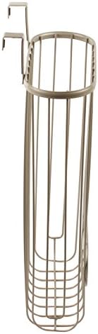 Spectrum Ashley Over The Cabinet Plastic Bag Holder (Satin Nickel Powder Coat) - Grocery & Recycling Bag Dispenser for Kitchen, Bathroom, Under Sink, Home, & Apartment Organization (Pack of 6) - Image 3