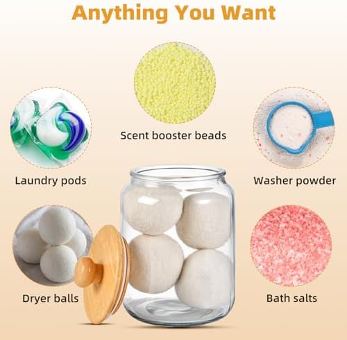 Laundry Pod Container and Dryer Sheet Holder,Laundry Room Organization - Image 3