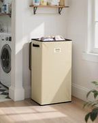 SOLEDI 100L Laundry Hamper with Lid, Large Collapsible Laundry Basket - Image 2
