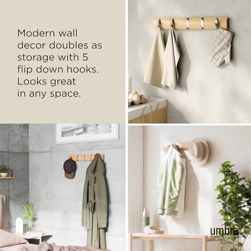 Umbra Flip 5 Wall Mounted Hook - Image 4