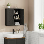 Homleke Bathroom Wall Cabinet, Medicine Cabinet with Adjustable Shelves - Image 2