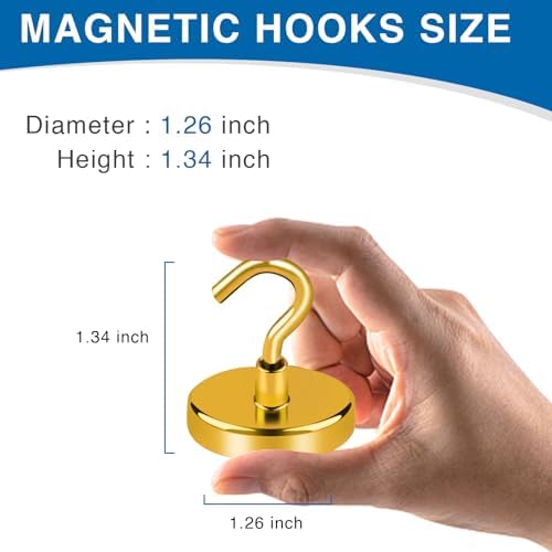 LOVIMAG Magnetic Hooks for Cruise Essentials 2026 Cabins Door 12 P-130LBS - Image 3