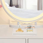 Acrylic Bathroom Tray for Counter, Handmade Clear Trays Sturdy Organizer for Cup, Sponge, Soap, Plant (Medium, Clear) - Image 5