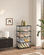 Autonomier 5-Tier Extra Small Shoe Rack (16.3" Wide), Narrow Space-Saving - Image 2