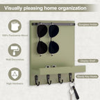 Key Holder Wall Mount, Key and Sunglasses Holder for Wall - Image 2