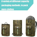 laundry bag backpack,extra-large heavy duty laundry bags,laundry backpack for college students,drawstring closure (Ruins camouflage laundry bag backpack) - Image 6