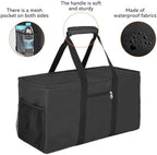 Extra Large Utility Tote Bag - Reusable Grocery Bags Foldable Heavy Duty - Image 3