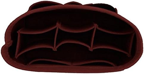 ZTUJO Purse Organizer Insert, Felt Bag Organizer For Handbag Purse Organizer,13 Colors, 6 Size (Large, Wine Red) - Image 5