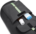 laundry bag backpack,extra-large heavy duty laundry bags,laundry backpack for college students,drawstring closure (charcoal grey laundry bag with straps) - Image 5