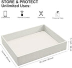 SITHON Valet Tray Desk Organizer PU Leather Catchall - Image 2
