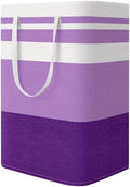 StorageRight Laundry Basket Hamper, 75L Collapsible Clothes Storage, Purple by StorageRight