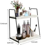 Dorhors Bathroom Counter Organizer,Vanity Countertop Storage Shelf - Image 3