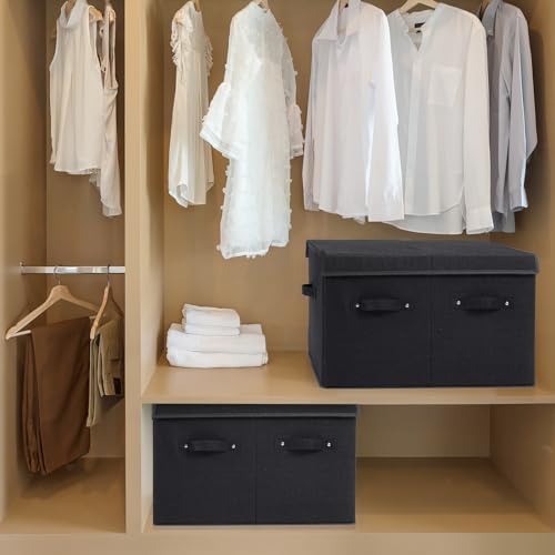 Shoe Organizer for Closet, Shoe Storage Box with Adjustable Dividers - Image 6
