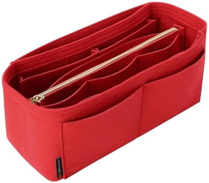 OMYSTYLE Purse Organizer Insert, Felt Tote Bag Organizer Insert with 5 Sizes, Handbag Dividers for Inside Purse, Compatible with Longchamp, Neverful, Speedy and More by OMYSTYLE