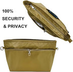 Handbag Tote Purse Organizer Insert, Medium, Khaki Green - Image 4