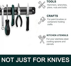 19.7in Magnetic Knife Strips,Magnetic Knife Holder for Wall/Refrigerator - Image 5