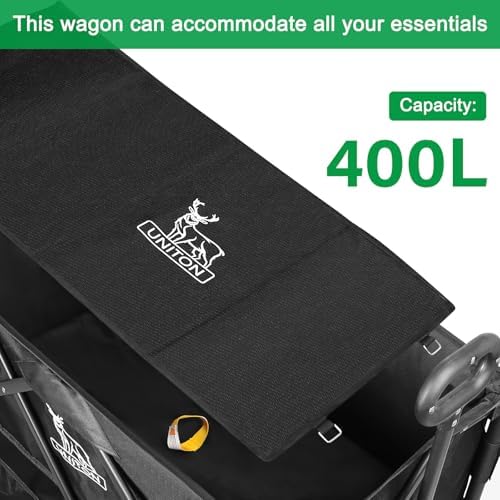 Double Decker Wagon 600lb Capacity & 400L Collapsible Sports Wagon - Image 6