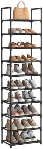 SONGMICS Shoe Rack, 10-Tier Shoe Shelf, Shoe Storage Organizer by Unknown