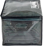 Hefty Large Flexible Tote with Breathable Mesh, Double Zipper, 2 Handles – Ideal for Moving or Clothes & Apparel Storage, Alternative to Plastic Bin, Organizer or Container – 2 Pack - Image 7