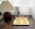 VREATC Small Gold Tray, 7.8" Stainless Steel Square Serving Tray - Image 4