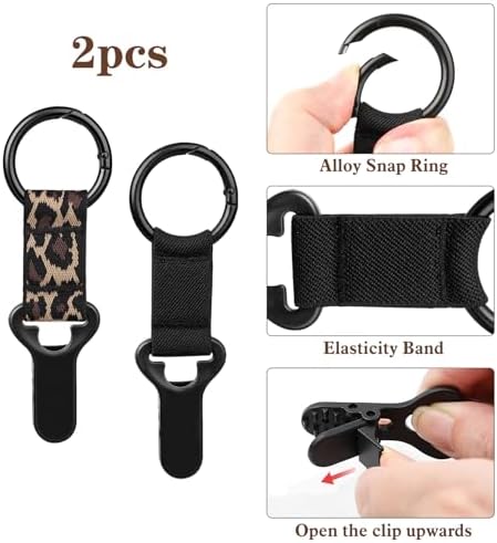 Niveaya Hat Clip for Travel on Bag, Strong Clip Secure Hold, 2 Pack - Image 2
