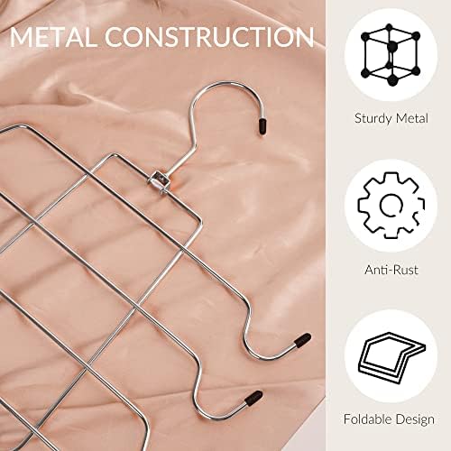 ZEDODIER 2 Pack Tank Top Hanger, Bra Organizer for Closet, Space Saving | 32 Hooks Total, Sturdy Metal, 360° Rotating, Foldable Design, Hanging Closet Organizers and Storage for Apartments and Dorms - Image 6