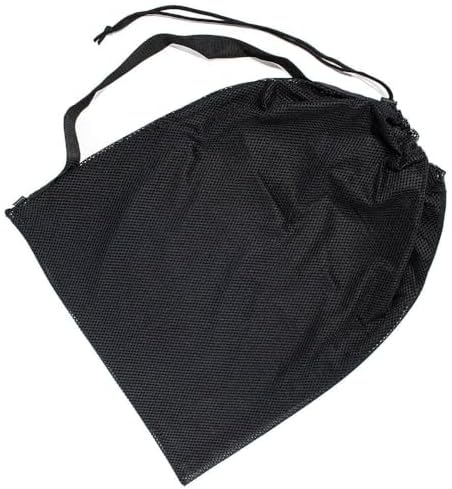 Golberg Mesh Bag - 18 x 24 Inches with Shoulder Strap – Use for Laundry, Beach Days, & Even Camping (Black) by Golberg