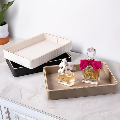 Leather Catchall Valet Tray for Men| Mens Valet Catch All Tray Key Basket - Image 4