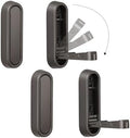 Dntorx Folding Wall Hooks, 2 Pack, Grey, Zinc Alloy, Heavy Duty Coat Hooks by Dntorx