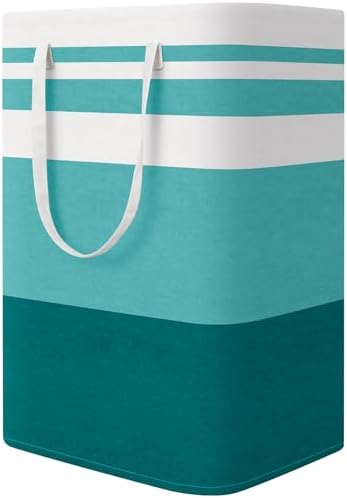 StorageRight Laundry Basket Hamper, 75L Collapsible Clothes Storage, Green by StorageRight