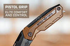 Spec Ops Tools Utility Knife for Cutting Drywall, Roofing & Jobsite Materials, Includes 10 Blades in Handle Storage, Fixed Blade, Folding, 2 Pack - Image 5