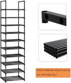 OYREL Sturdy Metal Organizer for Narrow Closets, Shoe Shelf Stand (Pack of 2) - Image 5