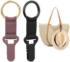 Niveaya Hat Clip for Travel on Bag, Strong Clip Secure Hold, 2 Pack by Niveaya