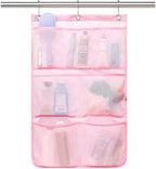 Fammart Mesh Shower Caddy Hanging, Quick-Drying Shower Organizer with 7 Pockets, Portable Bathroom Organizers and Storage for Shampoo, Soap, Loofah, Travel, and Cruise Essentials by Fammart