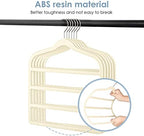 Velvet Hangers Space Saving Non Slip Pant Velvet Hangers Multi Layer Hanger - Image 3